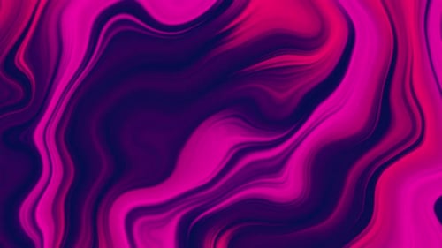 Neon Fluid Abstract Loop Background
