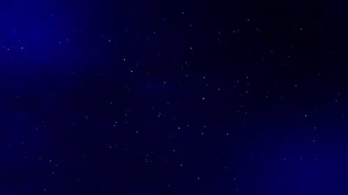 Particles Blue Background Loop