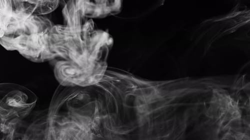 Abstraktes atmosphärisches mysteriöses Rauchnebelelement 30