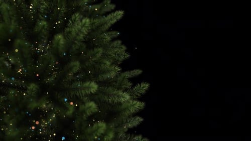 Christmas Tree Alpha Channel Loop