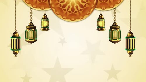 Ramadan Background Loop 4k