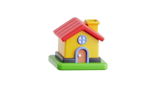 3D Home Cute Animation