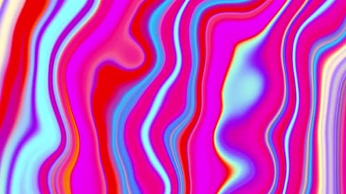 Animation de fond violette abstraite en boucle transparente torsadée