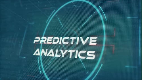 Futuristic Digital HUD Text Reveal for Predictive Analytics