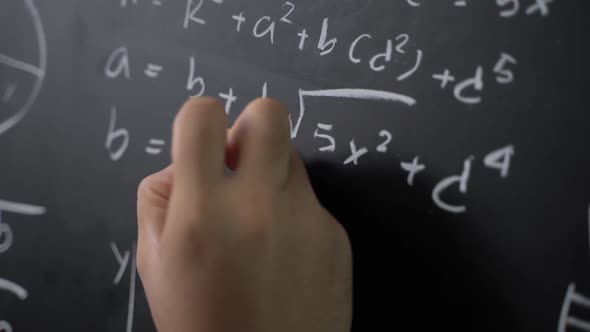 Solving complex algebra equations and advanced math problems on a ...