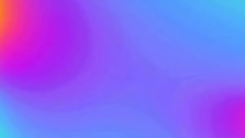 Abstract Purple Blue Fluid Gradient Loop Background