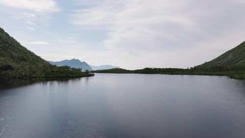 Mountain Lake in Valley 2