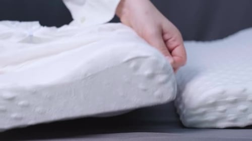 Detail of Orthopedic Memory Foam Pillow