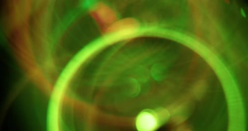 Blur Color Glow Defokussiertes Licht Flare Bokeh-Kreis