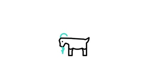 Animated Line Art Animal Icons Collection