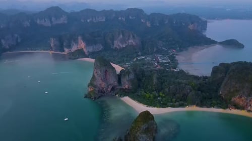 Railay Beach Krabi Thailand the Tropical Beach of Railay Krabi