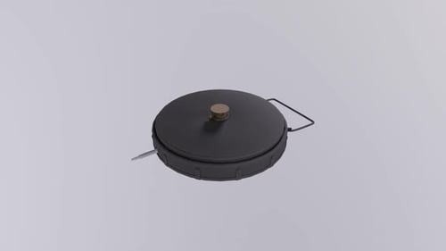 Mine 3d object rotating loop