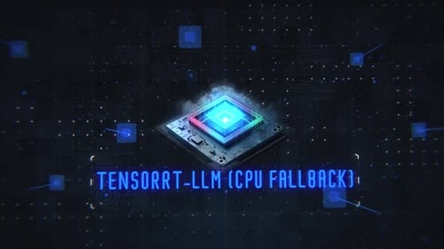 Tensor Rt Llm (Cpu Fallback) Hi Tech Backgrounds