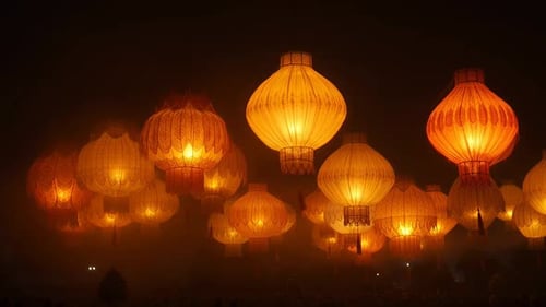 Giant Vesak Lanterns