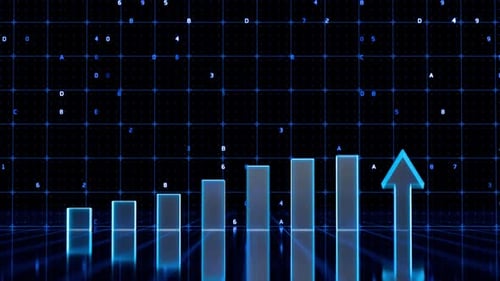 Digital Corporate Growth Chart Animation