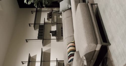 Modern Sectional Sofa and Shelving Unit Home Decor