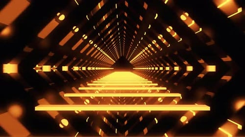 Hyperspace Sci-Fi Warp Speed Animation