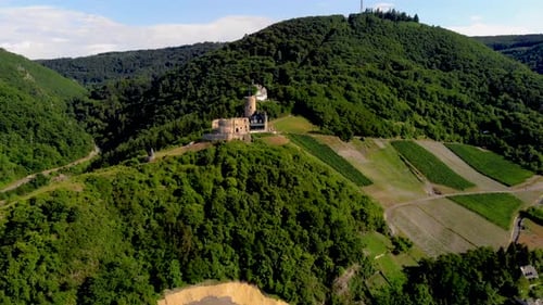 Landshut Castle Ruins in Bernkastel Kues