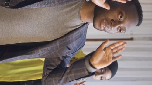Man and Woman Join in Prayer Together