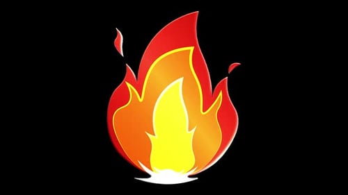 Burning Fire Icon
