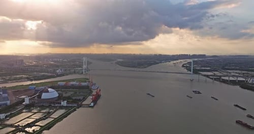 Aerial photo of the bridge 00205
