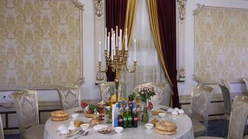 Festive Table Setting for a Special Celebration