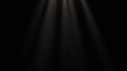 Small Dust Beams Volumetric Light 4K