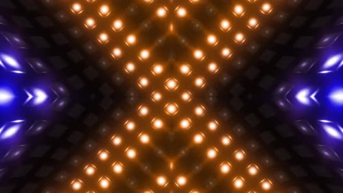 4 K Colored Lights Pattern Loop