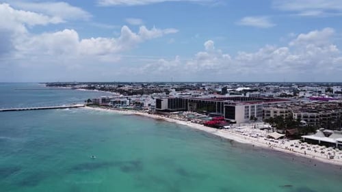 One of the most famous resorts in Mexico - Playa Del Carmen