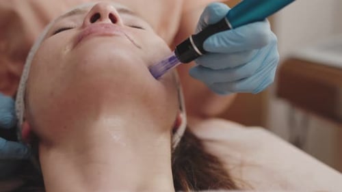 Facial Treatment at a Skincare Clinic