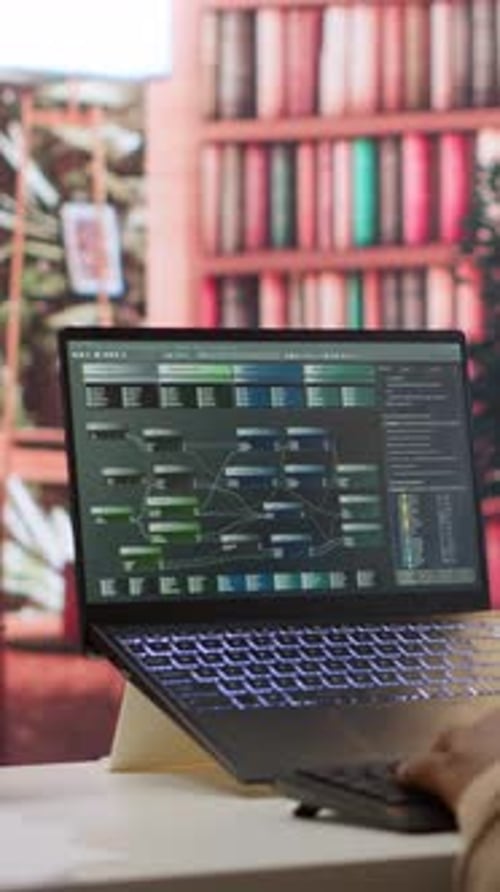 Vertical Video AI Software Engineer Coding Modern Innovative Development Project