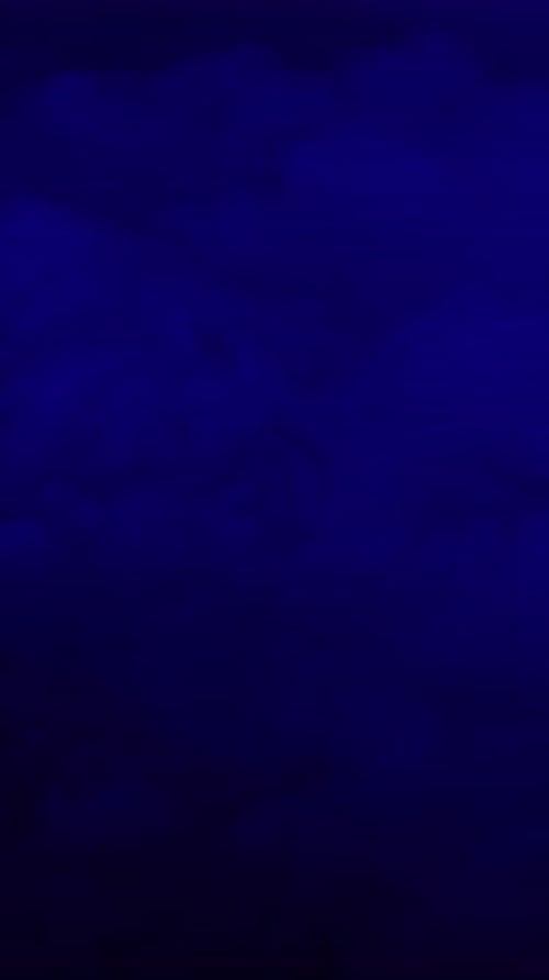 Vertical Dark Blue Paint Drop Atmospheric Smoke Water Flow