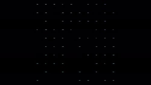 Coleção Radar: animação gráfica em grade com efeito de falha