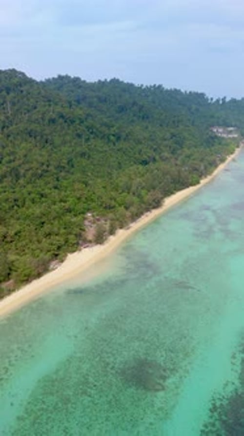Koh Ngai Tropical Island in the Andaman Sea Trang in Thailand