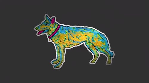 German Shepard Sticker