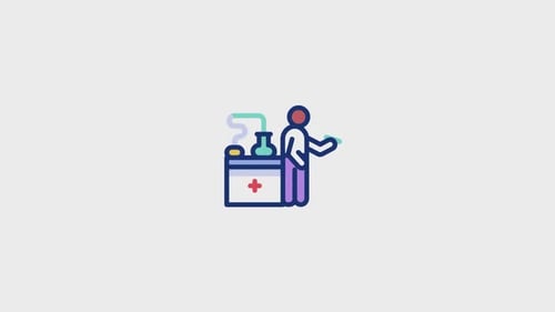 Laboratory Animated Icon V2