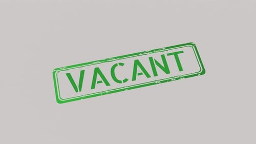 VACANT Stamp