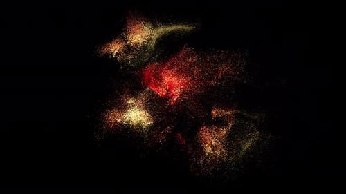 Golden Snake Zodiac Symbol Particle Reveal