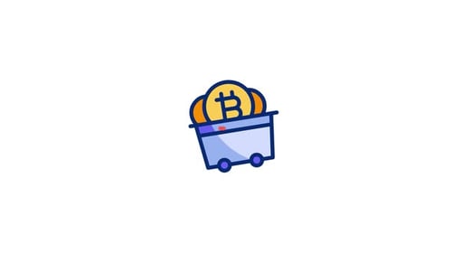 Animiertes Mining-Symbol