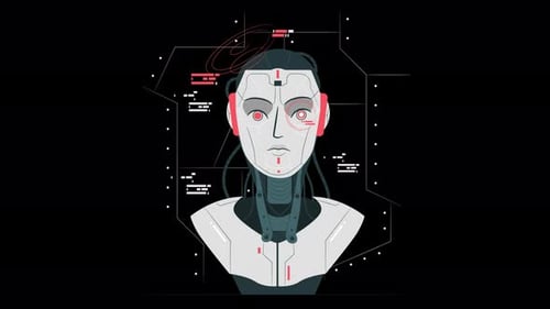 Ai Robot Alpha Channel 4K