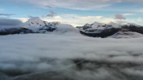 Cinematic View Of Tibet, China