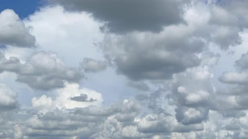 Clouds Time-Lapse on a Bright Day