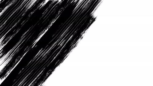 Pinselstrich, Übergang, wischen, diagonaler Pinsel wischen und entfernen, Effekt, Hintergrund. Pinsel