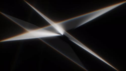 Asymmetric Glitch Prism Laser Beam