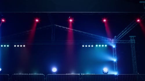 Dynamic Stage Lights for Concerts and Events