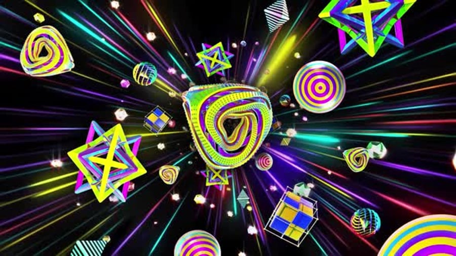 Absurd Objects, Backgrounds Motion Graphics ft. abstract & art - Envato