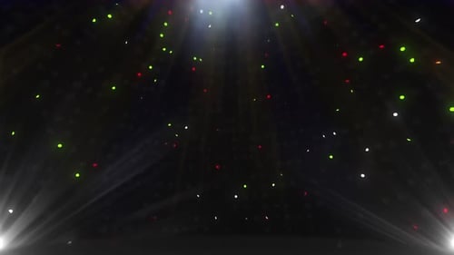 Colorful stage lights background for events