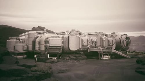Les modules de station étendent les modules pour former un environnement spatial continu