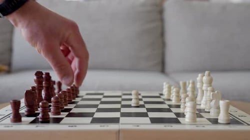 Chess Game Strategy Move on the Board