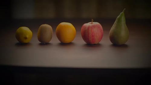 Healthy Nutrition Fruits with Vitamins and Antioxidants